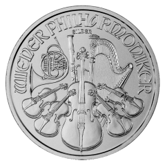 Bécsi Filharmonikusok 1 uncia | ezüstérme