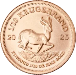 Gold coin Krugerrand 1/10 Oz | 2025