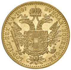 Złota Moneta 1 Dukat Franciszek Józef I. | Austriacki | 1906