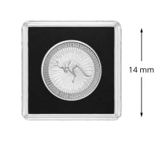 Négyzet alakzatú kapszula | 14 mm | 10 darabos kiszerelés