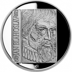 Silver coin 200 CZK Jan Blahoslav | 2023 | Proof
