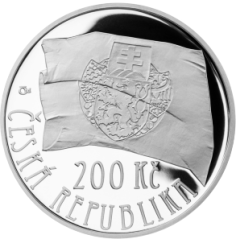 Strieborná minca 200 Kč Založení Československých legií | 2014 | Proof
