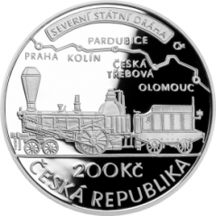 Strieborná minca 200 Kč Jan Perner | 2015 | Proof