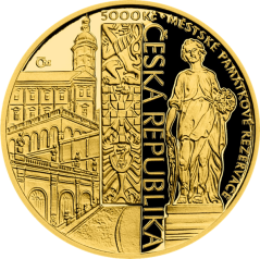 Zlatá mince 5000 Kč Město Mikulov | 2022 | Proof