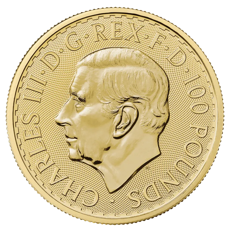 Zlatá investiční mince Britannia 1 Oz