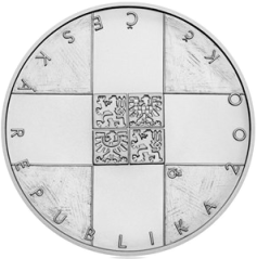 Stříbrná mince 200 Kč Založení Československého červeného kříže | 2019 | Standard