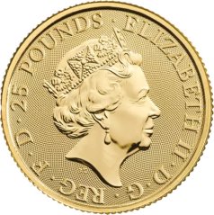 Zlatá investičná minca Lion of England 1/4 Oz | Tudor Beasts | 2022 Zlatá investičná minca Lion of England 1/4 Oz | Tudor Beasts | 2022