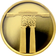 Zlatá mince 2000 Kč Empír zámek Kačina | 2004 | Proof