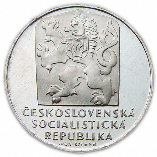 Silver coin 25 CSK 25 let osvobození ČSR | 1970 | Proof