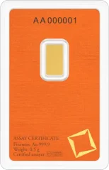 0,5g Gold Bar | Valcambi