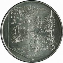 Stříbrná mince 200 Kč Založení SUŠ sklářské v Kamenickém Šenově | 2006 | Proof