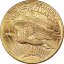 Gold coin 20 Dollar American Double Eagle | Saint Gaudens | 1920