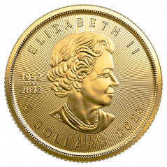 Zlatá investičná minca Maple Leaf 1/10 Oz | 2023