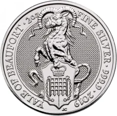 Silver coin Yale 2 Oz | Queens Beasts | 2019