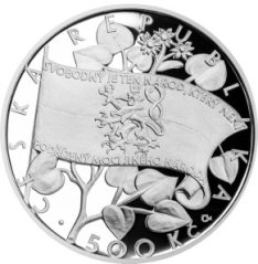 Strieborná minca 500 Kč Vznik Československé národní rady | 2016 | Proof