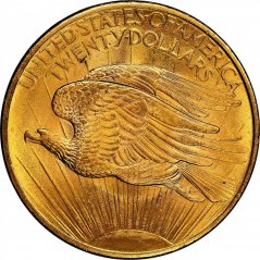 Zlatá mince 20 Dollar American Double Eagle | Saint Gaudens | 1908