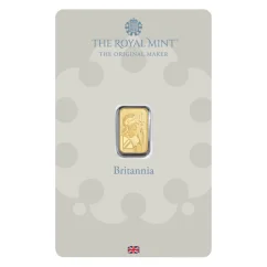 1g Gold Bar | The Royal Mint | Britannia