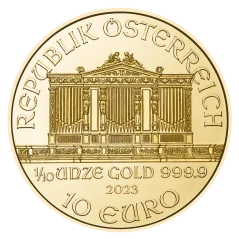Bécsi Filharmonikusok 1/10 uncia | aranyérme