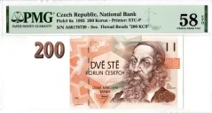 Bankovka 200 Korún | 1993 | EPQ 58