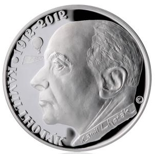 Silver coin 200 CZK Kamil Lhoták | 2012 | Standard