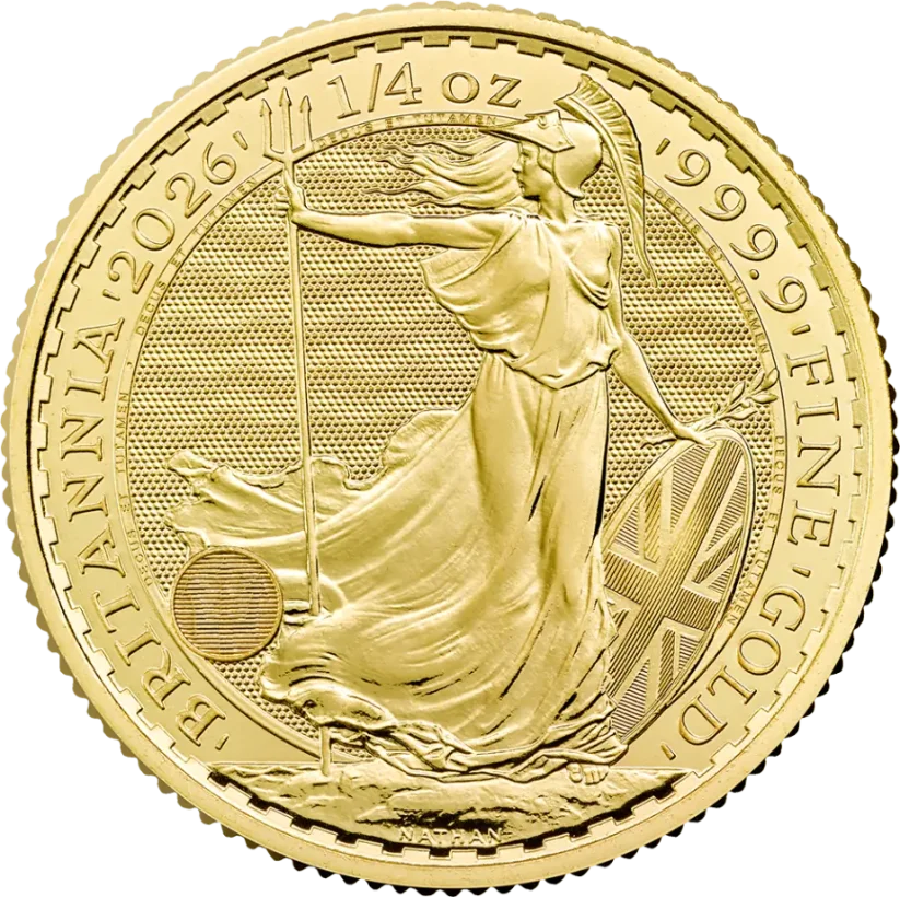 Gold coin Britannia 1/4 Oz | Charles III | 2026