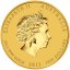 Zlatá investiční mince Rok Králíka 10 Oz | Lunar II | 2011