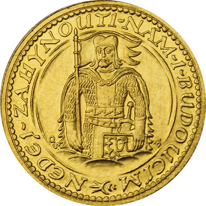Gold coin St. Wenceslas 1 Ducat | 1939