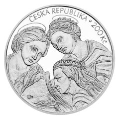 Stříbrná mince 200 Kč Karel Škréta | 2024 | Proof