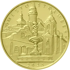 Gold coin 5000 CZK Město Štramberk | 2025 | Standard