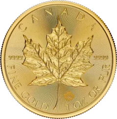 Zlatá investiční mince Maple Leaf 1 Oz | 2025