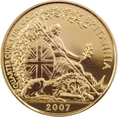 Gold coin Britannia 1/4 Oz