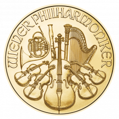 Zlatá investičná minca Wiener Philharmoniker 1/2 Oz | ATS