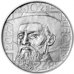 Strieborná minca 200 Kč Jože Plečnik | 2022 | Standard