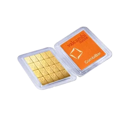 20 x 1g investiční zlatý slitek | Valcambi | CombiBar®