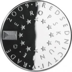 Strieborná minca 200 Kč České předsednictví Evropské unie | 2009 | Standard