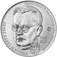 Silver coin 200 CZK Josef Karel Matocha jmenován arcibiskupem olomouckým | 2023 | Standard