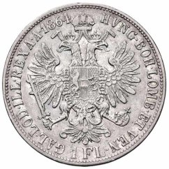 Srebrna Moneta 1 Gulden Franciszek Józef I. | Austriacki | 1878