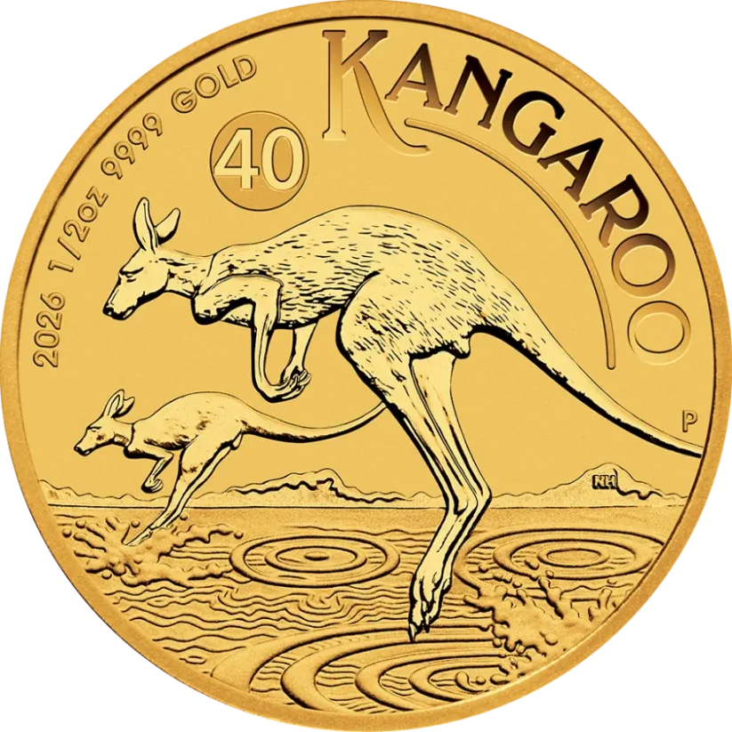 Gold coin Kangaroo 1/2 Oz | 2026