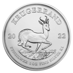 Stříbrná investiční mince Krugerrand 1 Oz