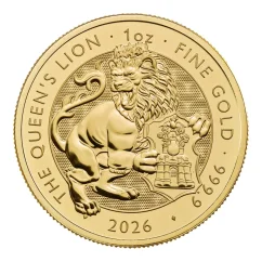 Queen's Lion 1 uncia | Tudor Beasts | 2026 | aranyérme