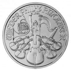 Strieborná investičná minca Wiener Philharmoniker 1 Oz