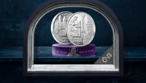 Stříbrná pamětní mince ČNB 900. výročí úmrtí kronikáře Kosmase