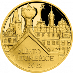 Zlatá minca 5000 Kč Mesto Litoměřice | 2022 | Proof