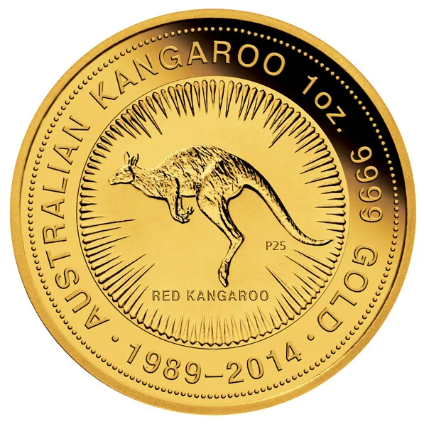 Gold coin Kangaroo 1 Oz | 2014 | 25. anniversary