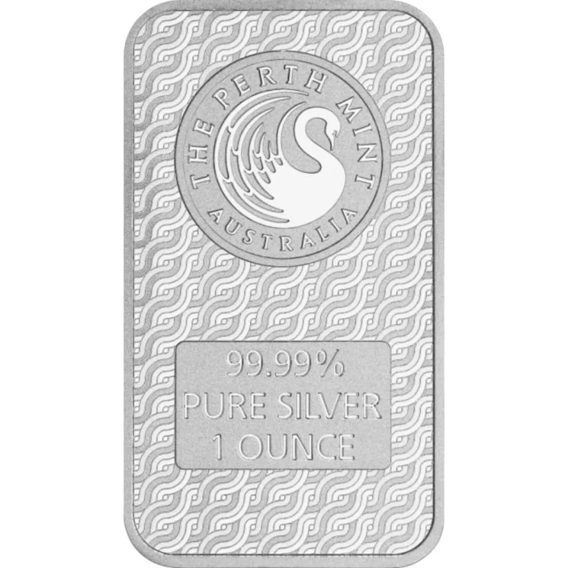 31,1g Perth mint | Sárkány | Lunar | ezüsttömb