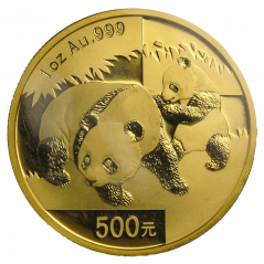 Gold coin Panda 1 Oz | 2008