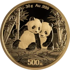 Złota moneta Chińska Panda 30g | 2026
