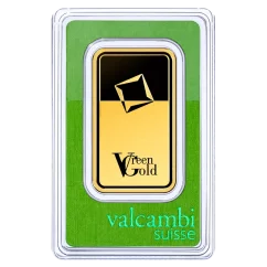 100g investiční zlatý slitek | Valcambi | Green Gold