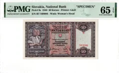 Bankovka 50 Korún | 1940 | EPQ 65
