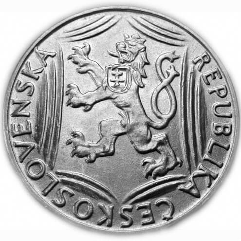 Silver coin 100 CZK | 1948 | 30th anniversary of the creation of Czechoslovakia